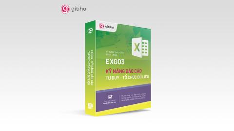 EXG03 - Kỹ năng báo cáo - Tư duy tổ chức dữ liệu trên Excel