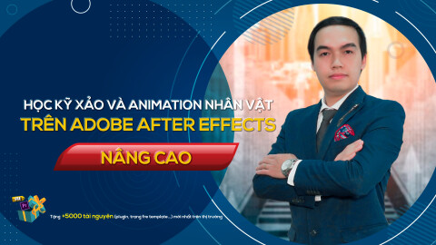 Học kỹ xảo và Animation nhân vật trên Adobe After Effects(Nâng cao)