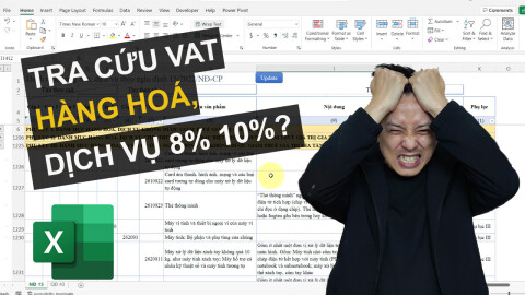 File mẫu: Tra cứu thuế GTGT bằng file Excel theo Quyết định 15/2022/NĐ-CP