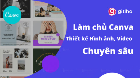 Làm chủ Canva thiết kế hình ảnh, video chuyên sâu