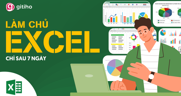 EXG01: Tuyệt đỉnh Excel | Khóa học Excel online từ cơ bản đến nâng cao