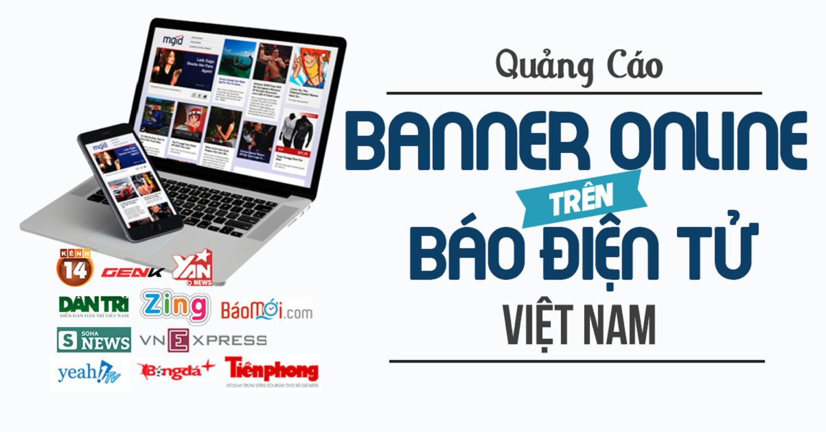 Quảng cáo banner online trên các trang báo điện tử Việt Nam